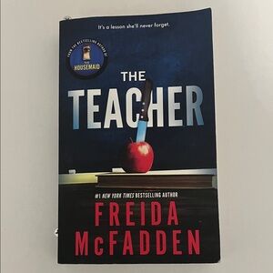 'The Teacher' Book - Black and Red Cover